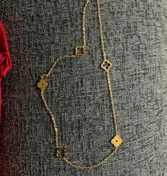 Nwt Set Non Tarnish Clover Alhambra - Picture 3 of 7